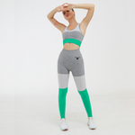 "Set The Bar" Leggings Teal