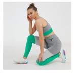 "Set The Bar" Leggings Teal