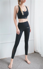 "Cut It" Leggings-Black